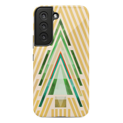 Geometric Summer Tree Phone Case